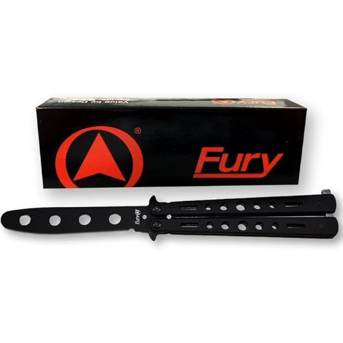 Fury-Butterfly-Trainer-Black-Powder-Coated-Knife